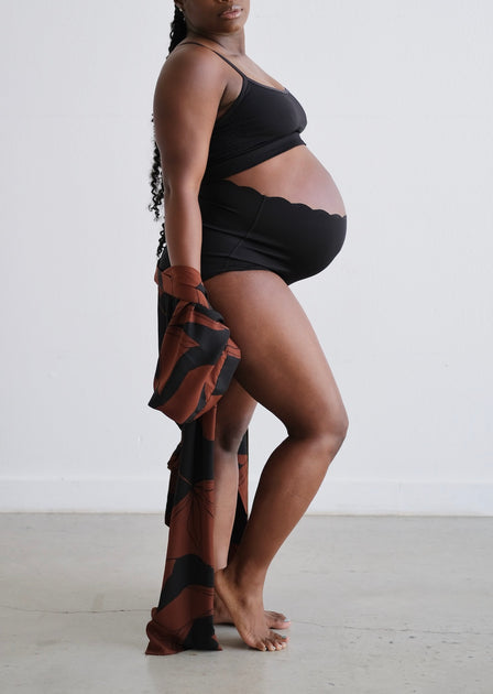 Maternity & Postpartum BLOOMERS Support Underwear - Black – Bao Bei Body