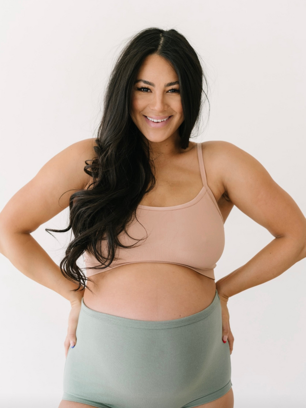 C'est Moi Bamboo Bralette  Maternity Intimates – Bellies In Bloom