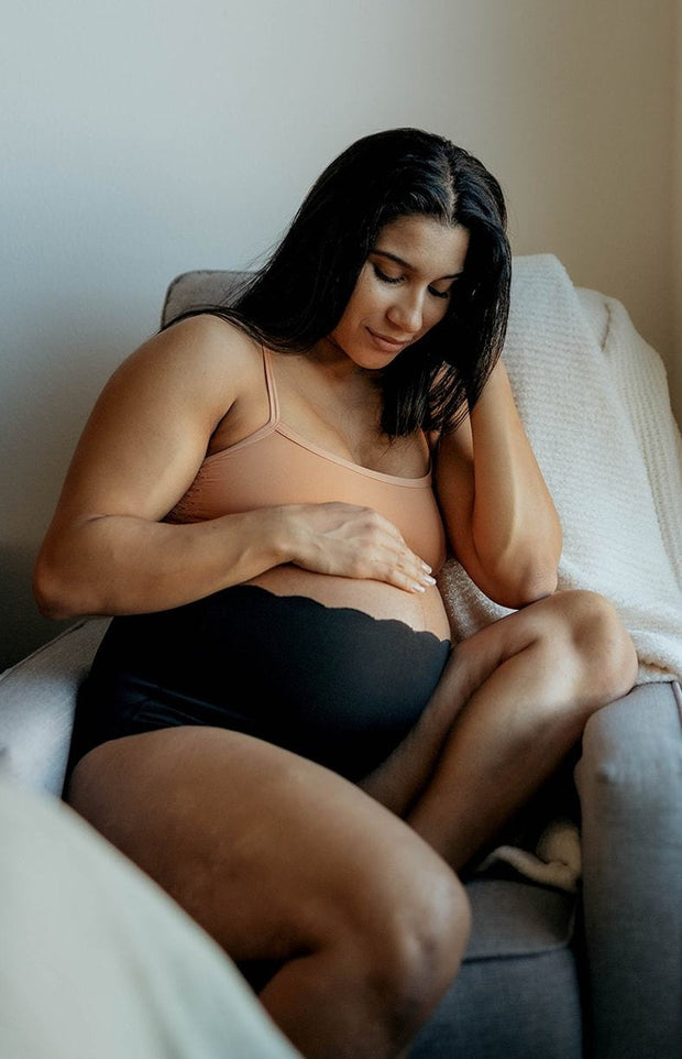 Postnatal Support Brief in black, Maternity