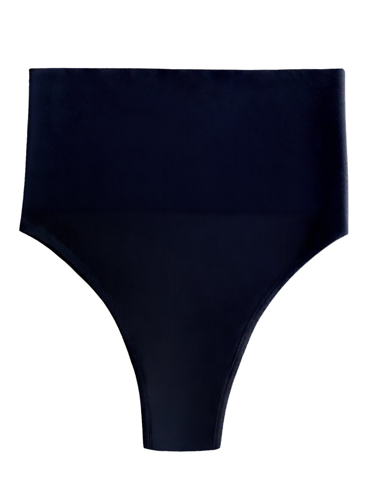 NEW Black Bow Super Stretch Bikini Underwear | XL | 16-18